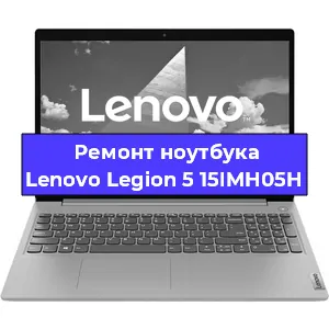 Замена кулера на ноутбуке Lenovo Legion 5 15IMH05H в Новосибирске